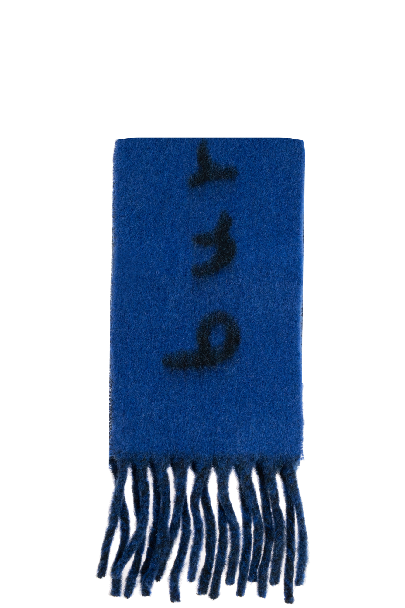 【送料&関税込】Burberry Embroidered Wool Blend Scarf - Unis Burberry Scarf with logo | Men's Accessories | Vitkac